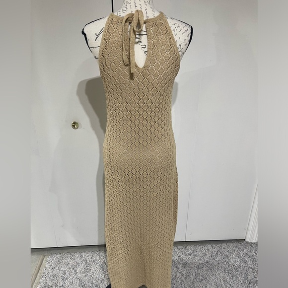 NWOT Boston Proper Gorgeous Knit High Neck Dress - Picture 5 of 13